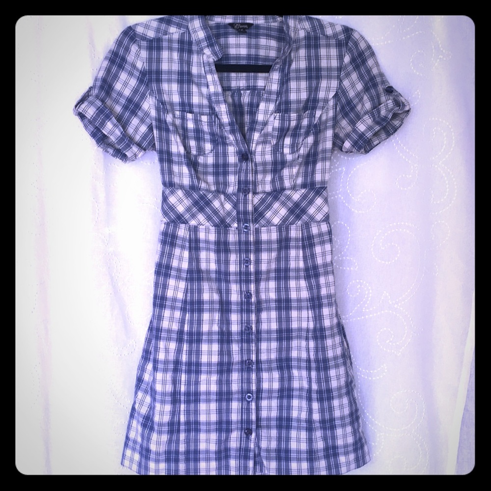 Guess dress plaid